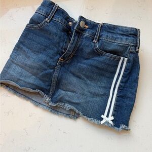 Abercrombie Kids Blue Denim Skirt